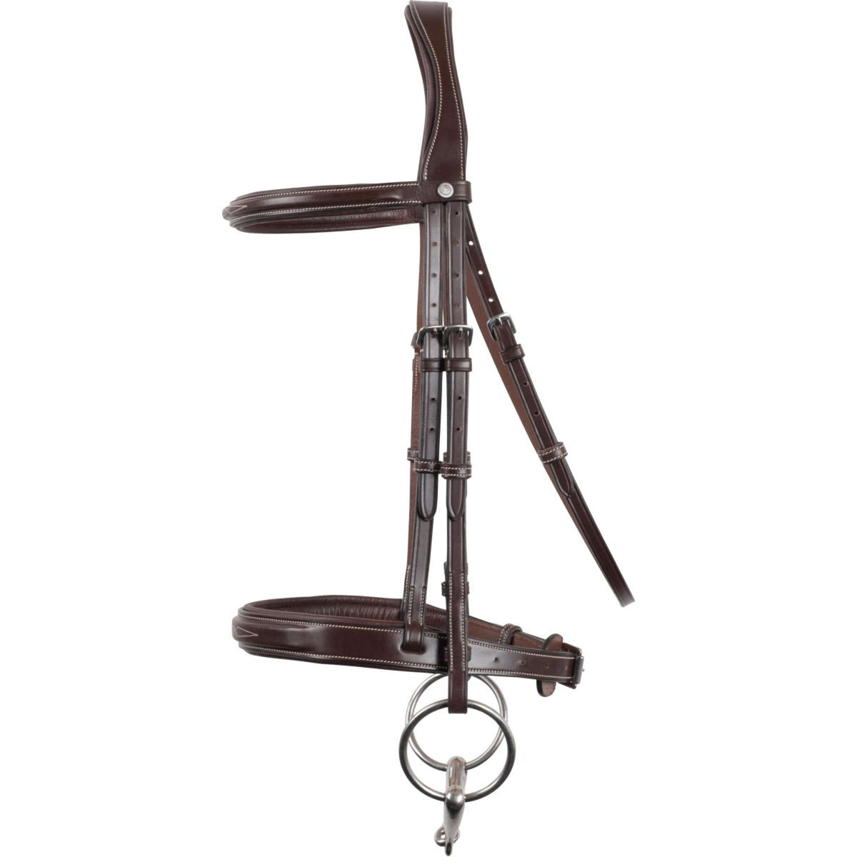 Montar Brida Cuero Ecológico Hunter Marron