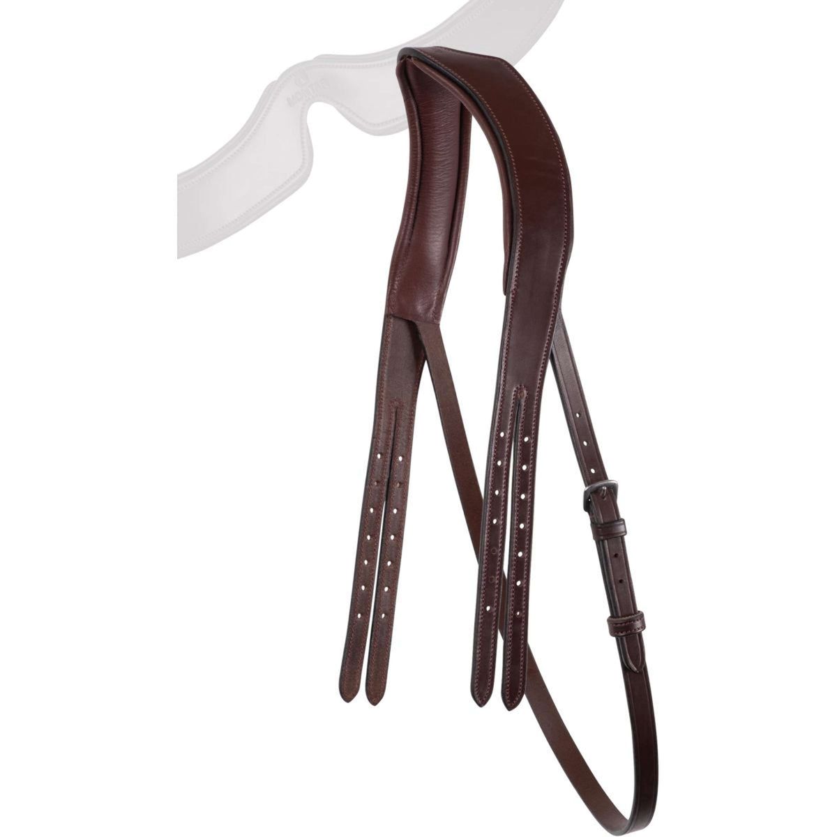 Montar Pieza de Cabeza Classic Cuero Ecológico Marron