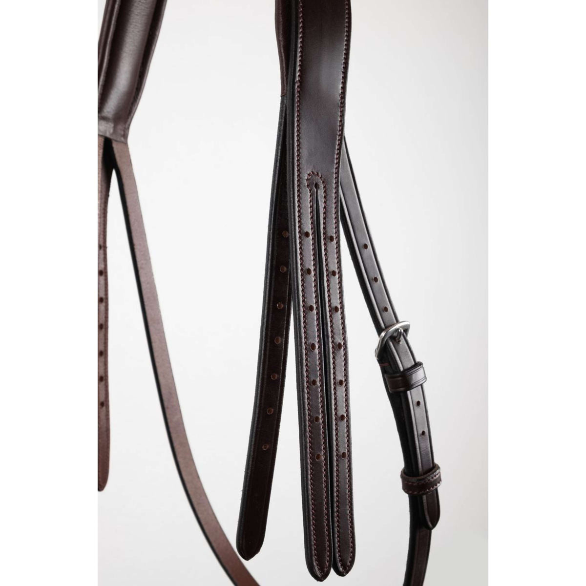 Montar Pieza de Cabeza Classic Cuero Ecológico Marron