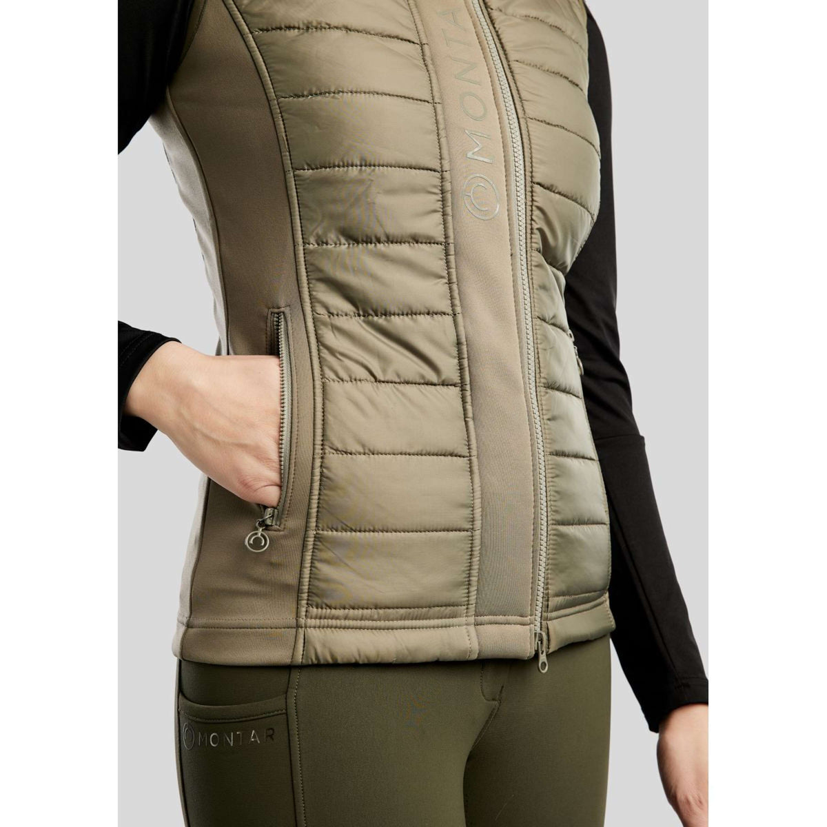 Montar Chaleco Emma Dusty Green