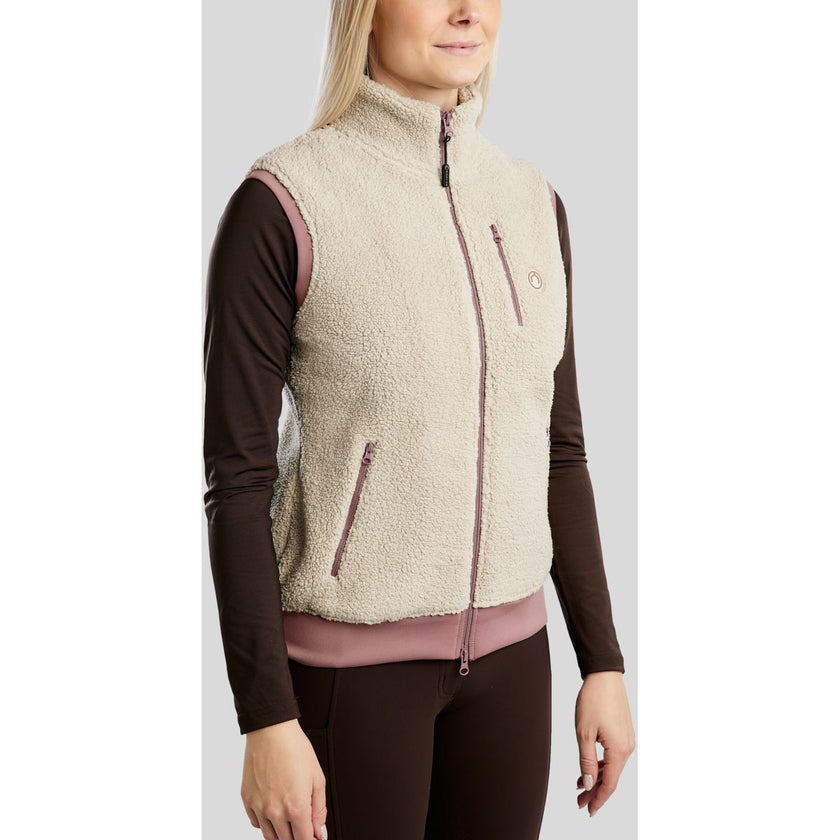 Montar Chaleco MoEbba Teddy Dusty Rose
