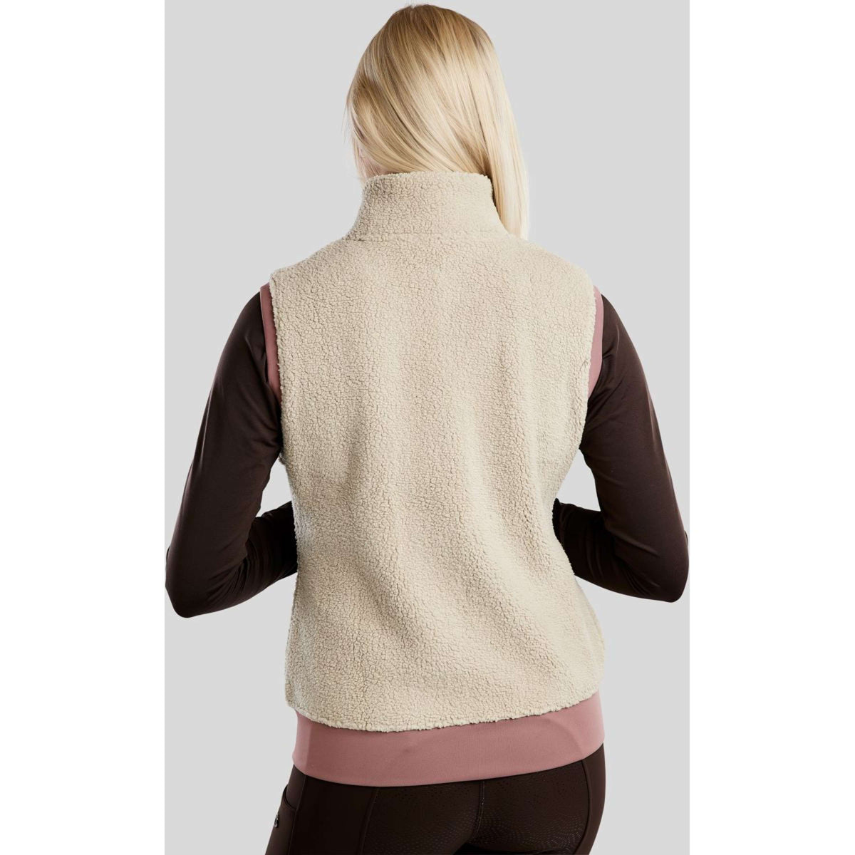 Montar Chaleco MoEbba Teddy Dusty Rose