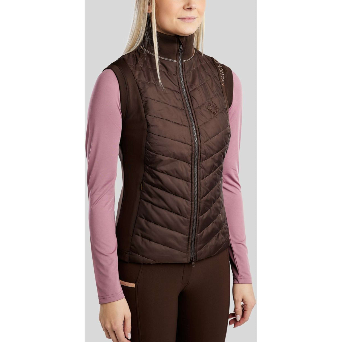 Montar Chaleco Momari Hybrid Marron