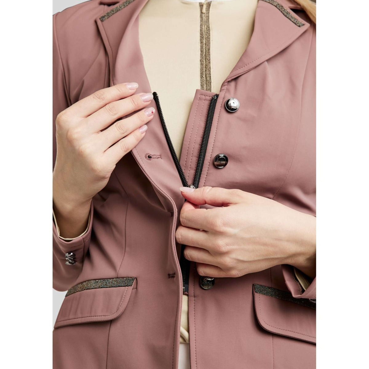 Montar Chaqueta de Competición MoGloria Dusty Rose
