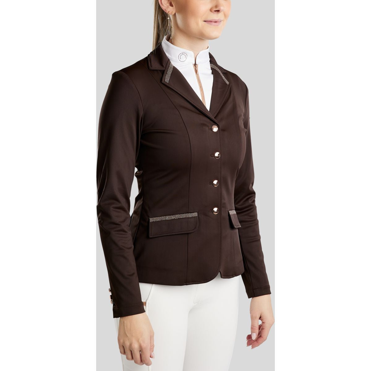 Montar Chaqueta de Competición MoGlenda Marron