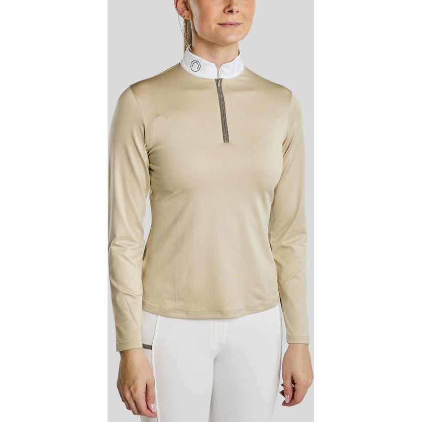 Montar Camiseta de Competición MoGaia Warm Light Grey