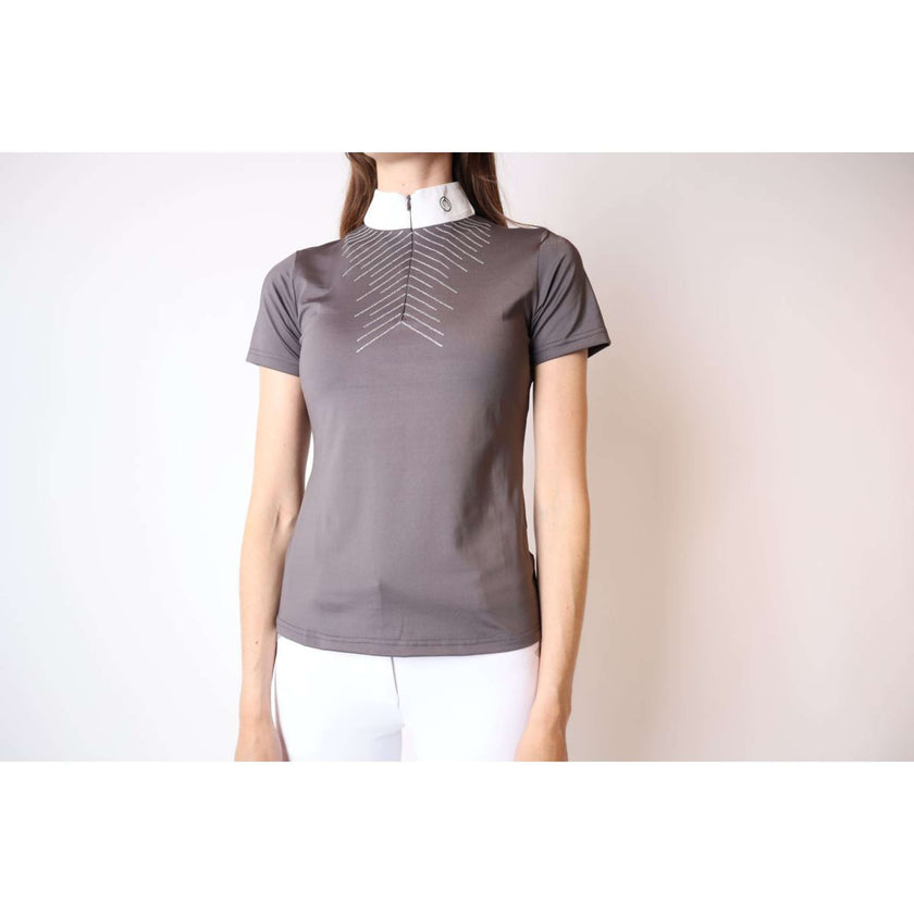 Montar Camiseta de Competición Bling MonTech Gris Montar Camiseta de Competición Bling MonTech Gris