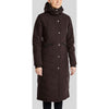 Montar Chaqueta Dicte Largo Marron