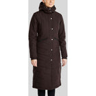 Montar Chaqueta Dicte Largo Marron