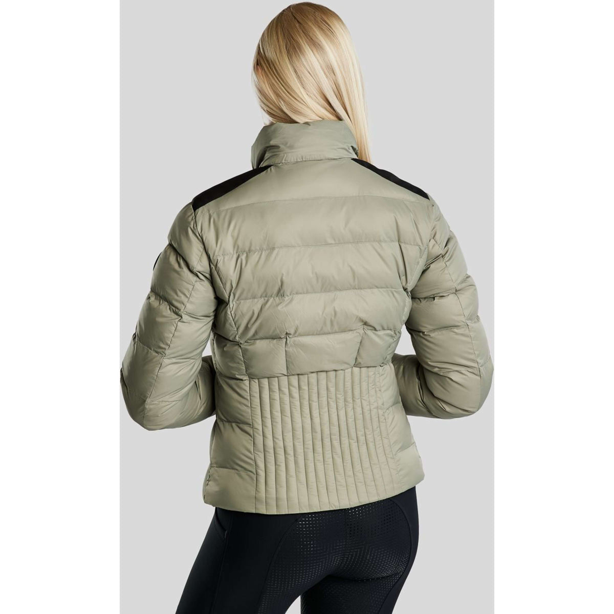 Montar Chaqueta MoAthena Refined Corto Dusty Green