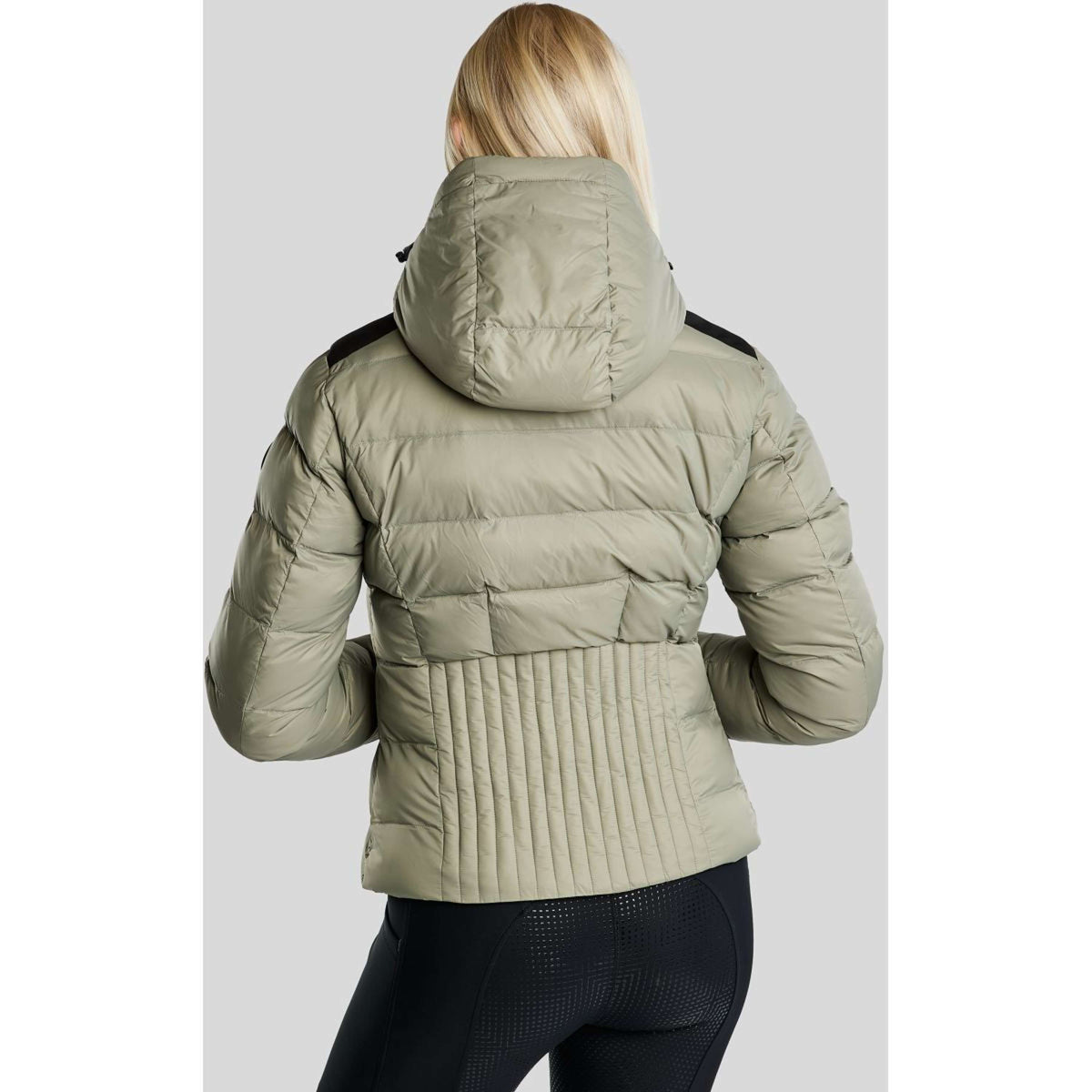 Montar Chaqueta MoAthena Refined Corto Dusty Green