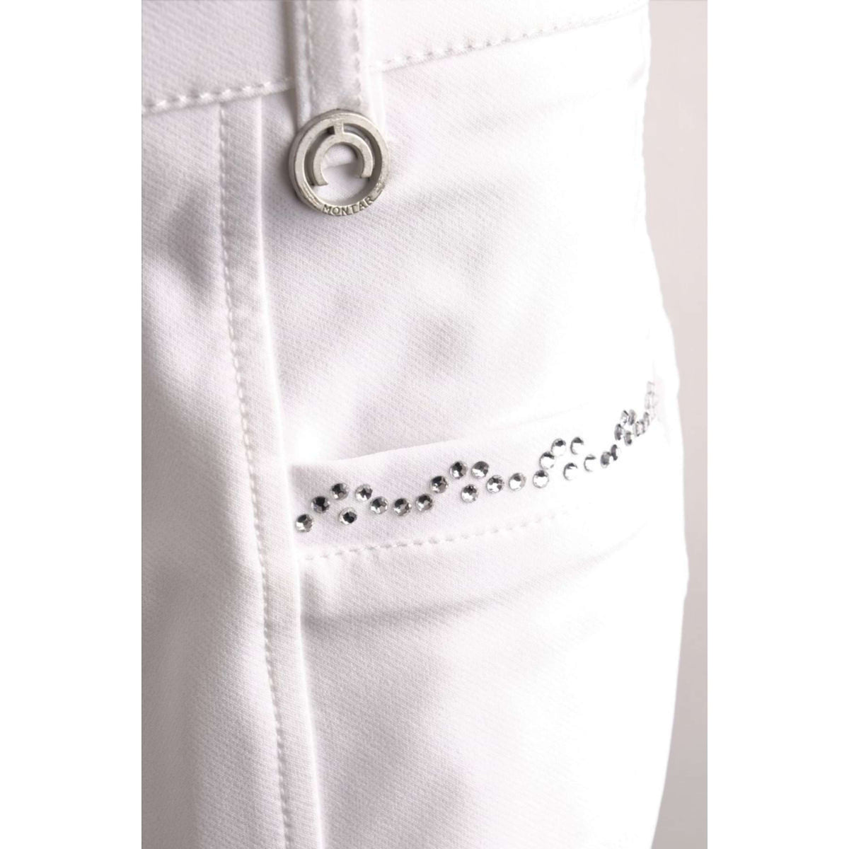 Montar Pantalones Crystal Full Grip Blanco