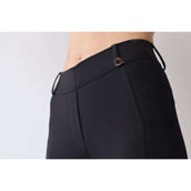 Montar Legging de Equitación Rosegold Logo Junior Negro