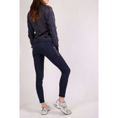 Montar Legging de Equitación Rosegold Logo Junior Navy
