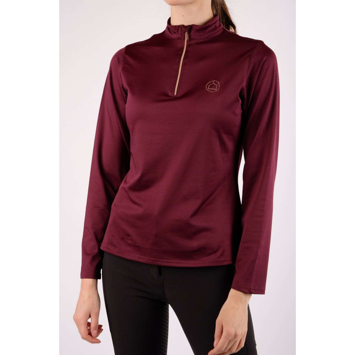 Montar Shirt Everly Rosegold Junior Ciruela