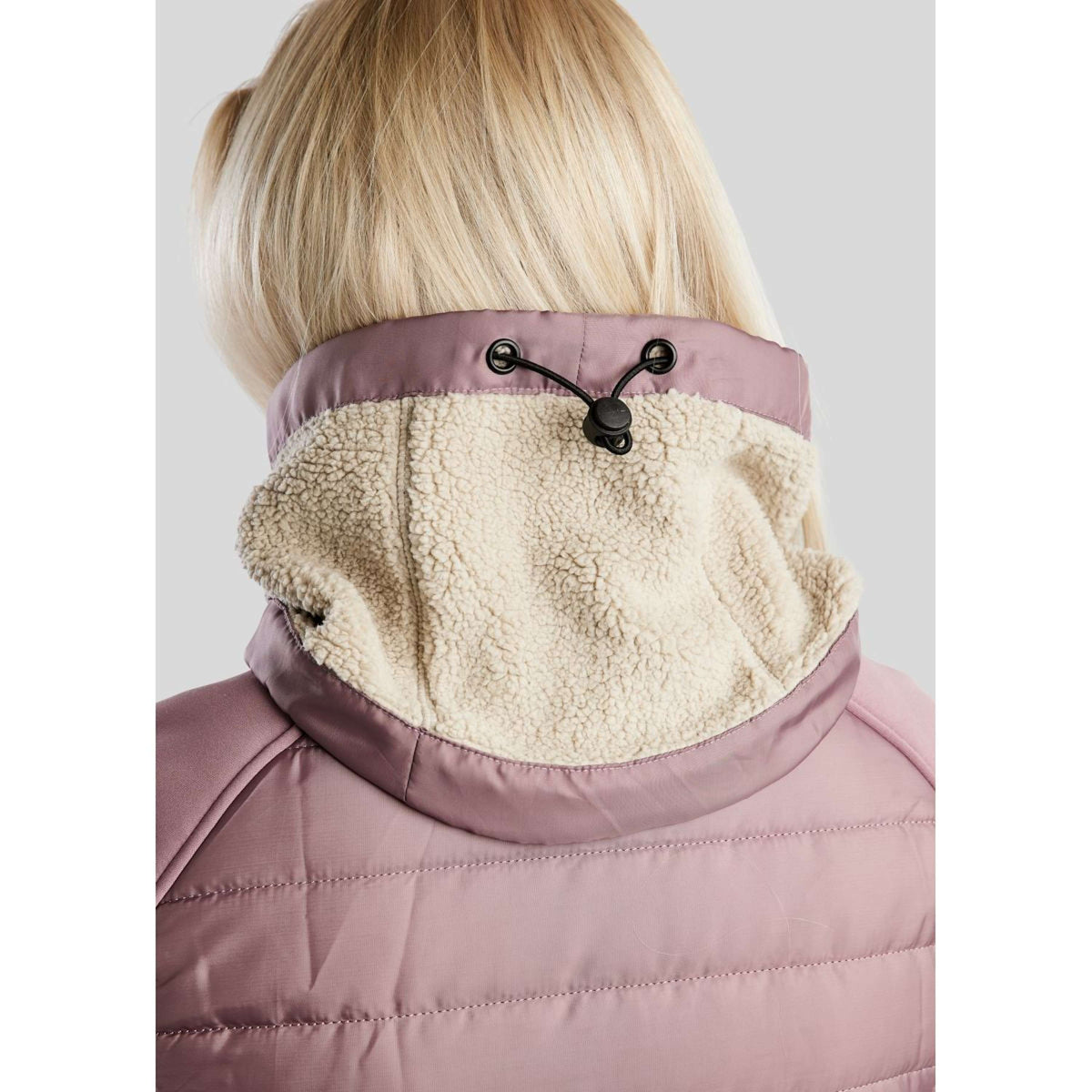 Montar Bufanda MoEbba Teddy Dusty Rose