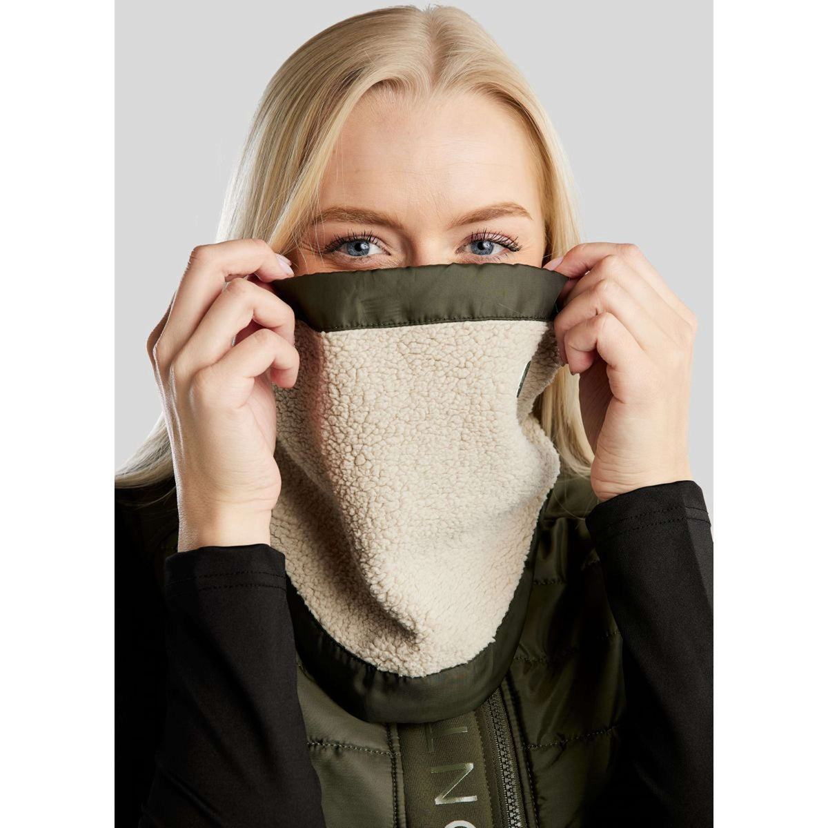 Montar Bufanda MoEbba Teddy Olive