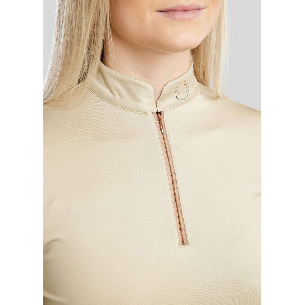 Montar Longsleeve MoGlenda Warm Light Grey