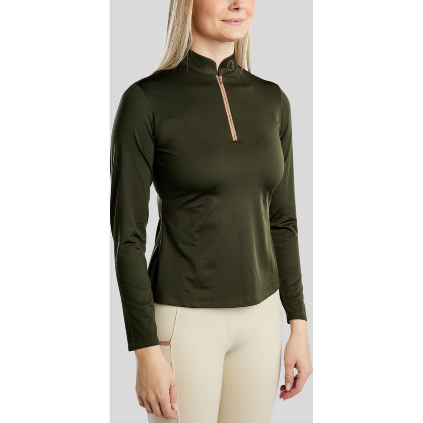Montar Longsleeve MoGlenda Olive Montar Longsleeve MoGlenda Olive