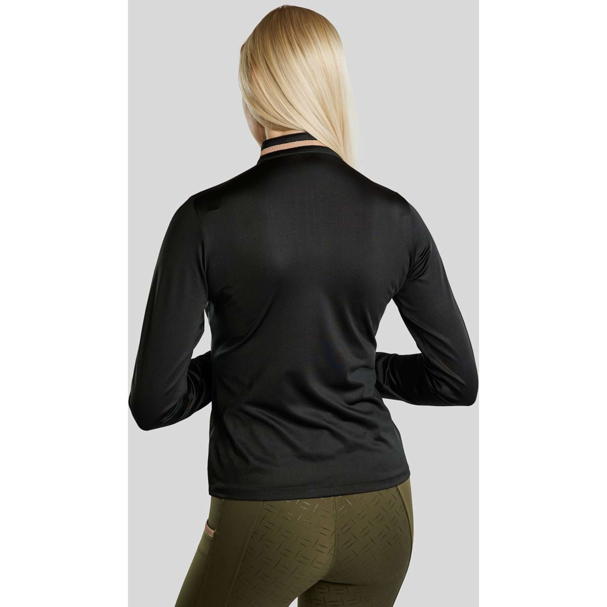 Montar Longsleeve MoGlenda Brushed Negro