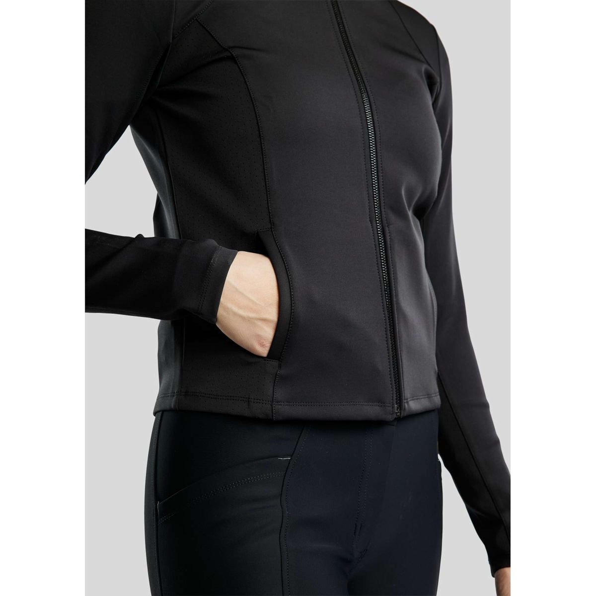 Montar Longsleeve MoZida Refined Negro