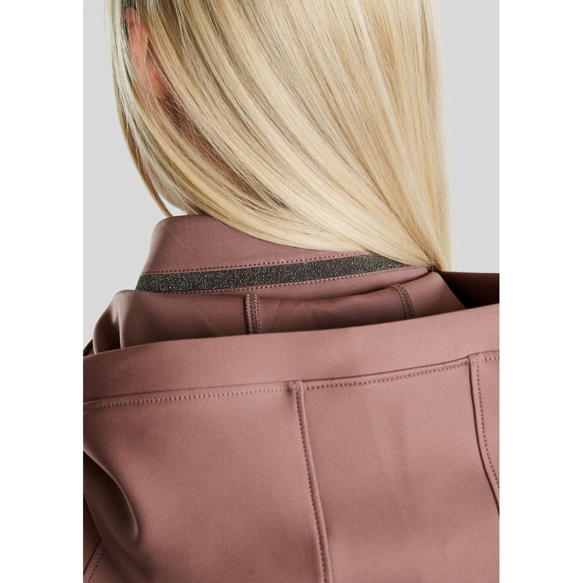Montar Sudadera con capucha y cremallera MoGaia Dusty Rose