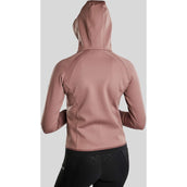 Montar Sudadera con capucha y cremallera MoGaia Dusty Rose