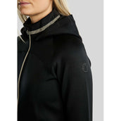 Montar Sudadera con capucha y cremallera MoGaia Negro