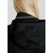 Montar Sudadera con capucha y cremallera MoGaia Negro