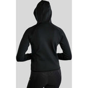 Montar Sudadera con capucha y cremallera MoGaia Negro