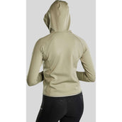 Montar Sudadera con capucha y cremallera MoGaia Dusty Green