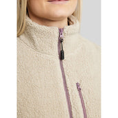 Montar Sudadera con capucha y cremallera MoEbba Teddy Dusty Rose