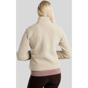 Montar Sudadera con capucha y cremallera MoEbba Teddy Dusty Rose