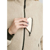 Montar Sudadera con capucha y cremallera MoEbba Teddy Olive