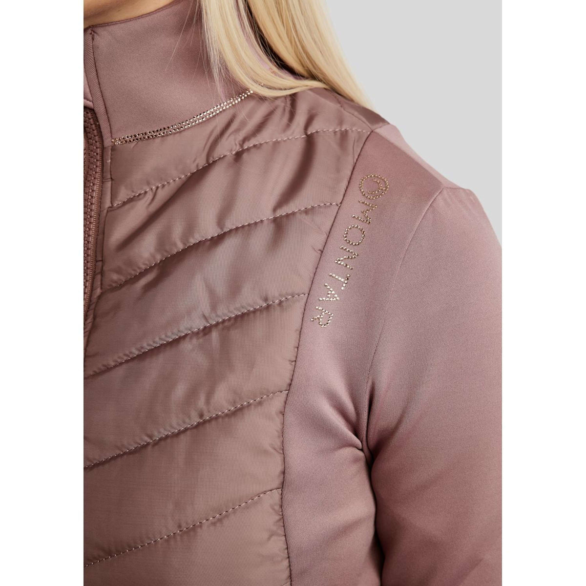 Montar Sudadera con capucha y cremallera Momari Hybrid Dusty Rose