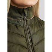 Montar Sudadera con capucha y cremallera Momari Hybrid Olive