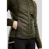 Montar Sudadera con capucha y cremallera Momari Hybrid Olive