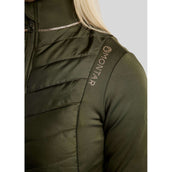 Montar Sudadera con capucha y cremallera Momari Hybrid Olive