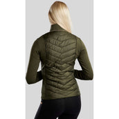 Montar Sudadera con capucha y cremallera Momari Hybrid Olive
