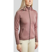 Montar Sudadera con capucha y cremallera MoAddie Softshell Dusty Rose