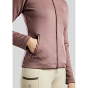 Montar Sudadera con capucha y cremallera MoAddie Softshell Dusty Rose
