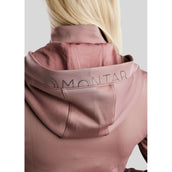 Montar Sudadera con capucha y cremallera MoAddie Softshell Dusty Rose