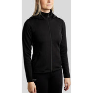 Montar Sudadera con capucha y cremallera MoAddie Softshell Negro