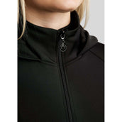 Montar Sudadera con capucha y cremallera MoAddie Softshell Negro