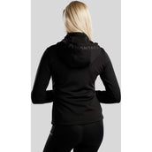 Montar Sudadera con capucha y cremallera MoAddie Softshell Negro