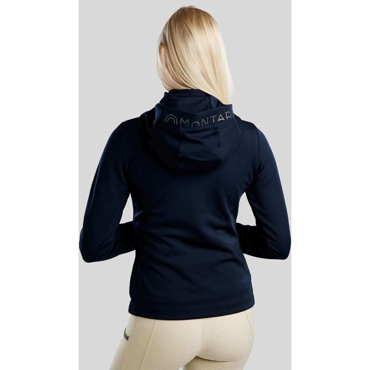 Montar Sudadera con capucha y cremallera MoAddie Softshell Navy