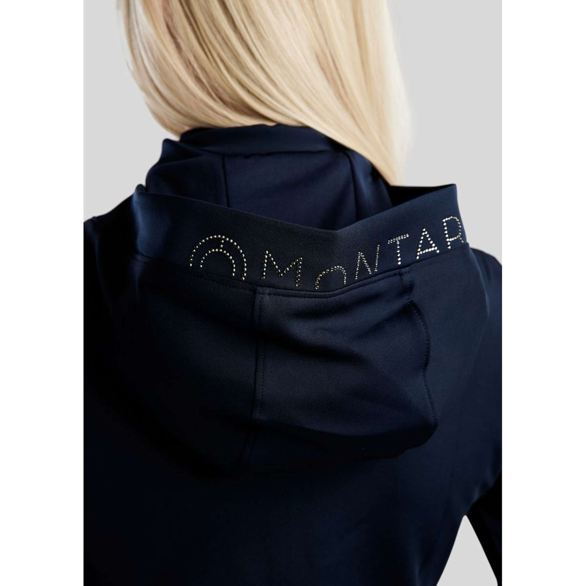 Montar Sudadera con capucha y cremallera MoAddie Softshell Navy