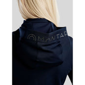 Montar Sudadera con capucha y cremallera MoAddie Softshell Navy