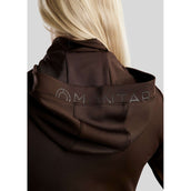 Montar Sudadera con capucha y cremallera MoAddie Softshell Marron