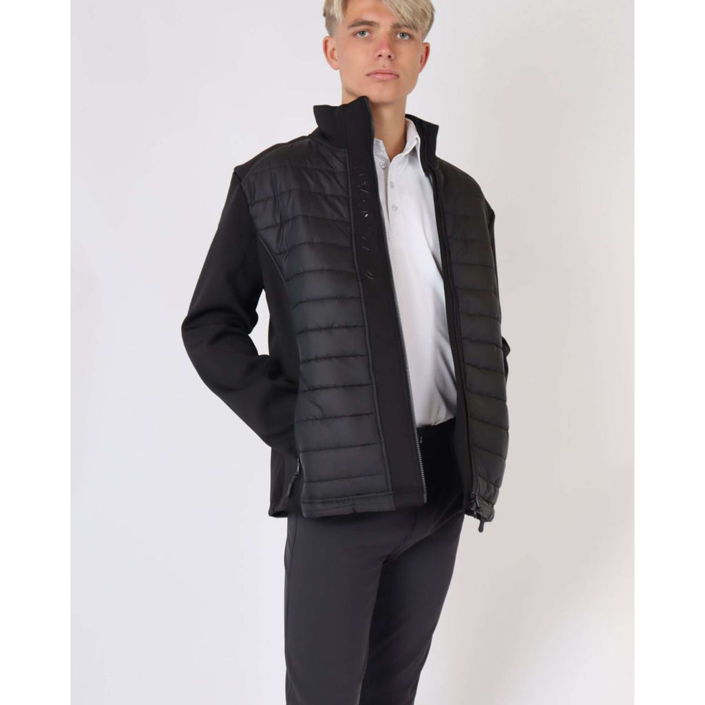 Montar Chaqueta Emanuel Quilt Negro